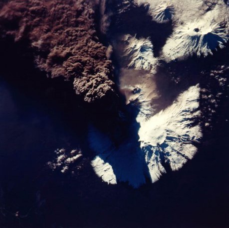 Vulcanul Kliuchevskoi din Rusia, erupţia din 1994