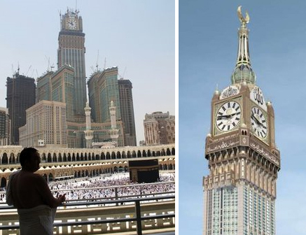 Mecca are cel mai mare ceas din lume Ceas6