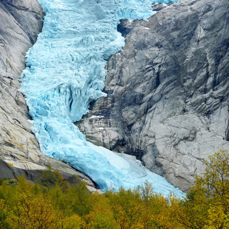 Briksdalsbreen Glacier, Norvegia