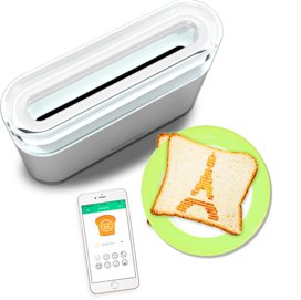 Artă pe pâine, la propriu. Social toaster-ul care vrea să reinventeze mic-dejunul