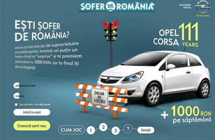 ProMotor.ro a lansat Şofer de România, primul joc interactiv de supravieţuire pe şoselele ţării