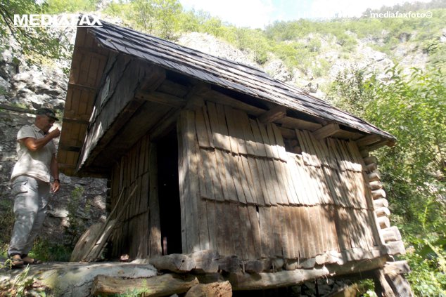 O moara de apa de la Rudaria, în patrimoniul UNESCO, poate fi vazuta pe Valea Almajului din Caras-Severin, duminica, 17 august 2014.