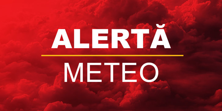 Meteorologii au emis miercuri o avertizare Cod roşu de averse şi vijelie în mai multe localităţi