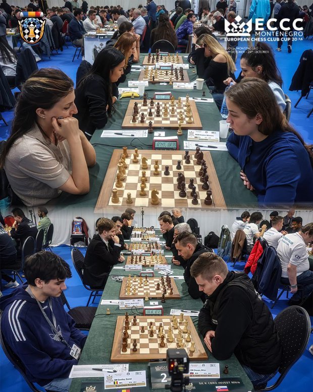 SuperChess, câştigătoarea Cupei Europene a Cluburilor la şah în 2025, încheie pe locul 4 Cupa Europei pe Cluburi şi se califică în noua Superligă europeană care va debuta la Bucureşti în februarie 2027
