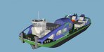 Cum va arăta nava viitorului în transporturile pe Dunăre