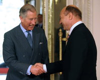 Băsescu l-a primit la Cotroceni pe prinţul Charles: "Toată lumea vrea să întrebe de prinţul William"