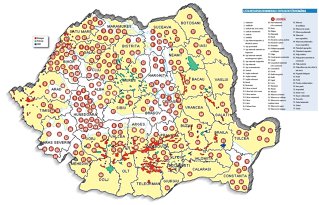  Aceasta este harta pe care se bat ruşii pentru zăcămintele din România. Lista bogăţiilor din subsolul României 