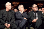 Guvernatorul BNR impreuna cu Adrian Sarbu si Ion Tiriac