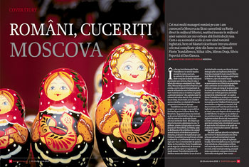 Cititi mai multe despre asaltul expatilor romani in capitala Rusiei in revista Business Magazin