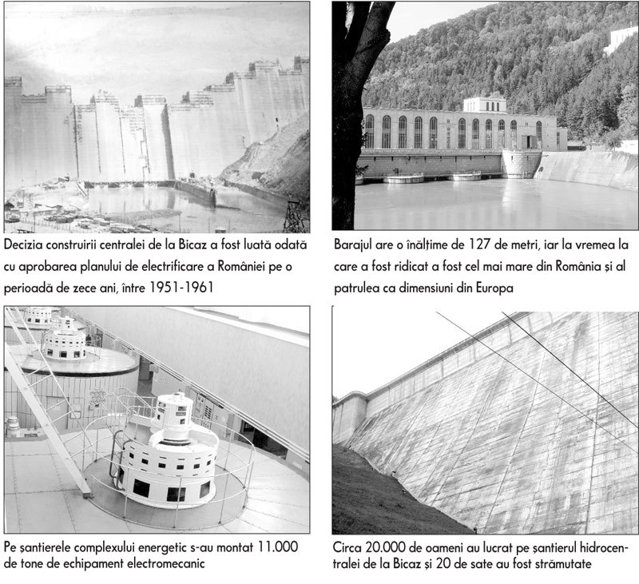 Cum s-a construit în zece ani hidrocentrala care a luminat România
 şi ce poveşti de viaţă au rezistat muncii pe şantierul de la Bicaz