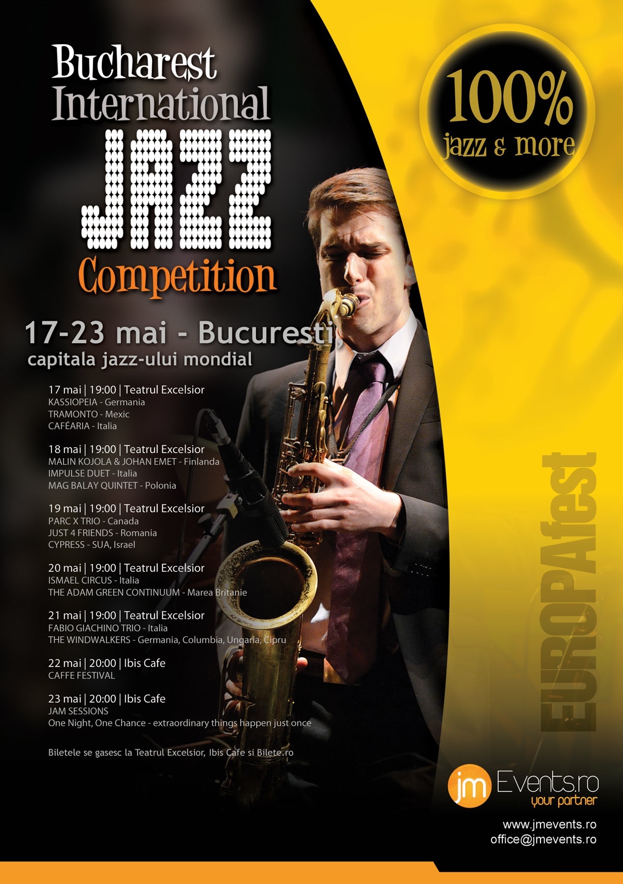 EUROPAfest – Bucharest International Jazz Competition/ de Ziarul de duminică
