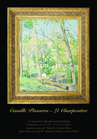  Camille Pissaro – Dulgherul/ Tăietorul de lemne, cea mi ascumpă operă de artă scoasă la licitaţii în România
