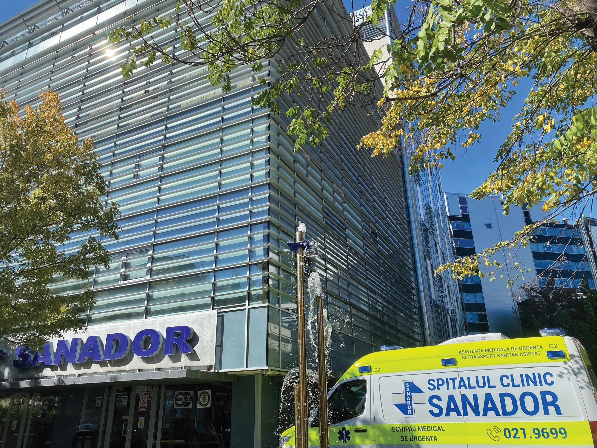 Compartimentul de Primiri Urgenţe de la Spitalul Clinic SANADOR, singurul din sistemul medical privat