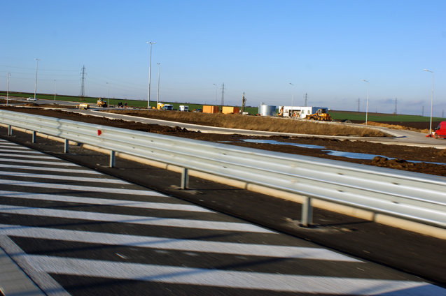 Cum arată cea mai nouă autostradă din România. GALERIE FOTO