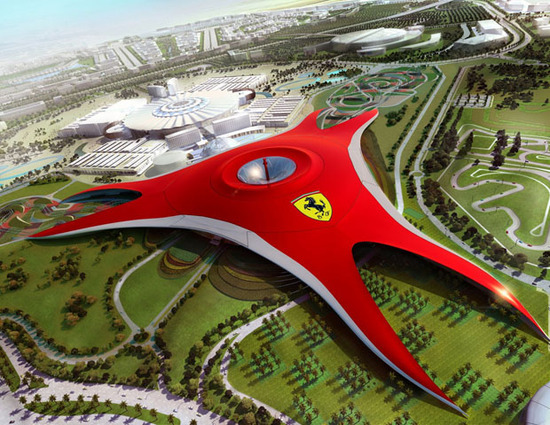 Ferrari World, cel mai mare parc tematic din lume se deschide din 27 octombrie