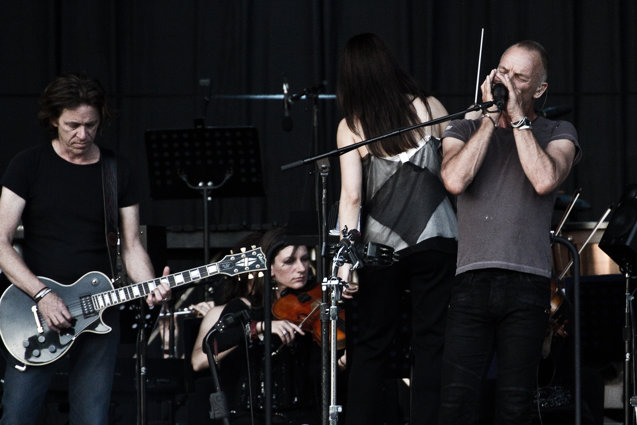 Sting la Bucureşti, un adevărat concert cu 50 de instrumente