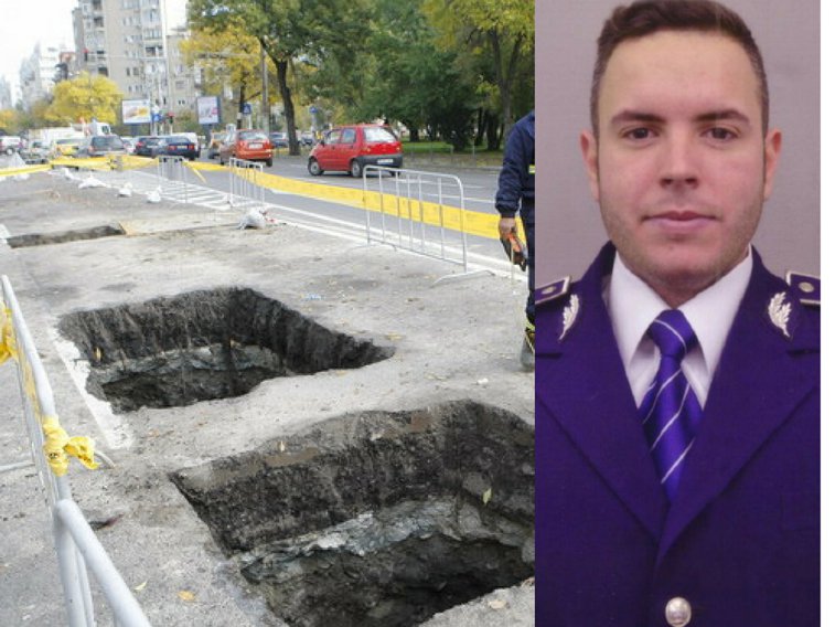 Imaginea articolului Patronul firmei care a săpat groapa în care a căzut cu motocicleta poliţistul Bogdan Gigină: "Probabil că o mare vină o are poliţistul"