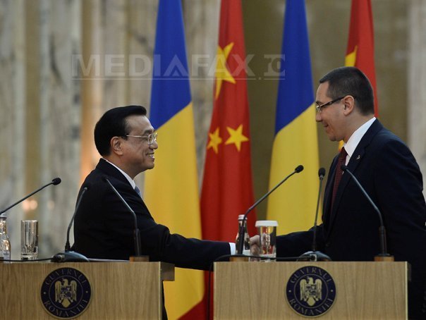 Imaginea articolului Ponta: Proiectele cu China sunt de 6 miliarde de euro, investiţii în energie şi infrastructură