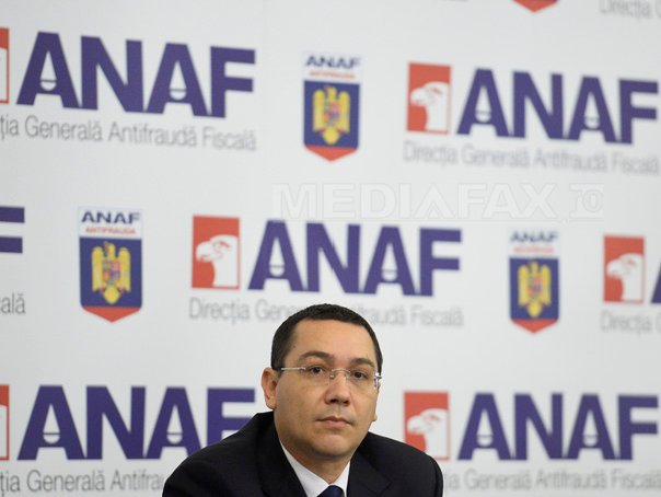 Imaginea articolului Argumente ANAF trimise lui Ponta în cazul prejudiciilor: Lipsa unei baze de date, firmele fantomă