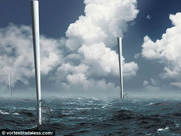 Imaginea articolului Turbinele fără elice, alternativă pentru stâlpii eolieni convenţionali. Cum arată şi cum funcţionează - FOTO