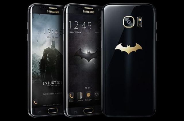 Imaginea articolului Samsung a lansat o versiune „Batman” de Galaxy S7 Edge, numită Injustice Edition
