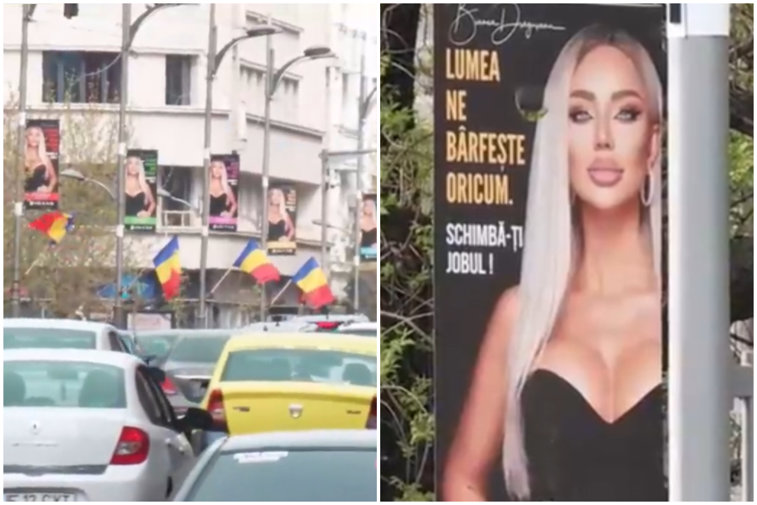 Imaginea articolului Centrul oraşului Bucureşti, împânzit de reclame la un studio de videochat. Campania, comentată de Bogdan Naumovici