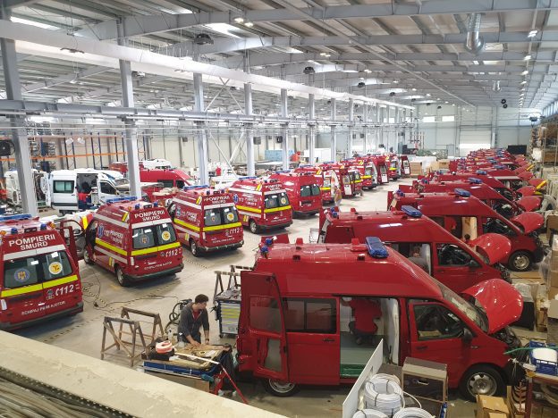 Imaginea articolului Producătorul de ambulanţe Deltamed din judeţul Cluj deschide o nouă fabrică. Firma românească a fost inclusă în top 1.000 de companii europene cu cea mai rapidă creştere