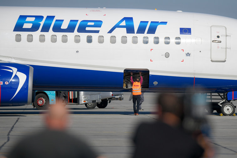 Imaginea articolului ​Blue Air: Acţionarii vor preda 75% din acţiunile companiei către statul român