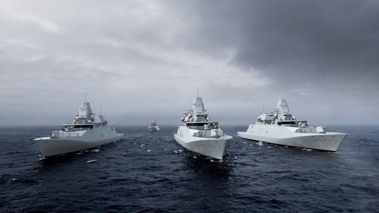 Imaginea articolului Şantierul naval Damen Galaţi va construi 4 noi fregate pentru Belgia şi Olanda
