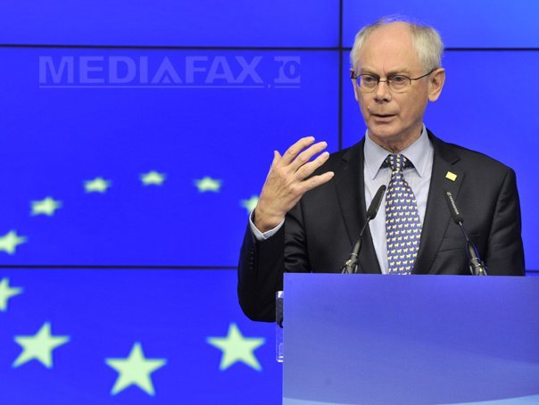 Imaginea articolului Herman van Rompuy vine săptămâna viitoare la Bucureşti