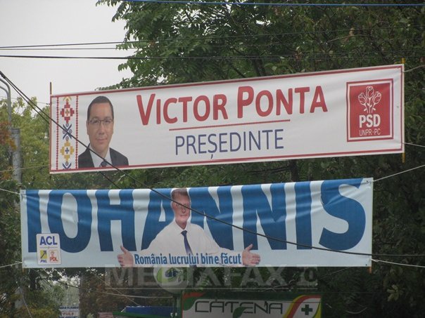 Imaginea articolului ANALIZĂ: Prima săptămână de campanie - materiale ale lui Ponta, Iohannis, Tăriceanu încalcă legislaţia - FOTO, VIDEO