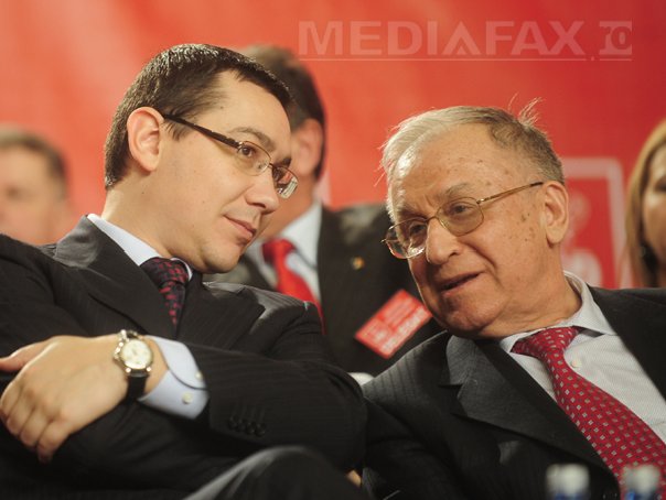 Imaginea articolului Iliescu: Ponta e tânăr, nu cred că e nevoie de un succesor la şefia PSD