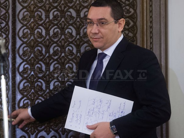 Imaginea articolului Ponta s-a întâlnit cu directorul SRI, la Guvern. SRI menţionează că Sebastian Ghiţă nu a participat