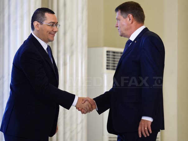 Imaginea articolului Preşedinţie: Iohannis s-a întâlnit cu Ponta, la întâlnire a fost abordată inclusiv tema Codului fiscal