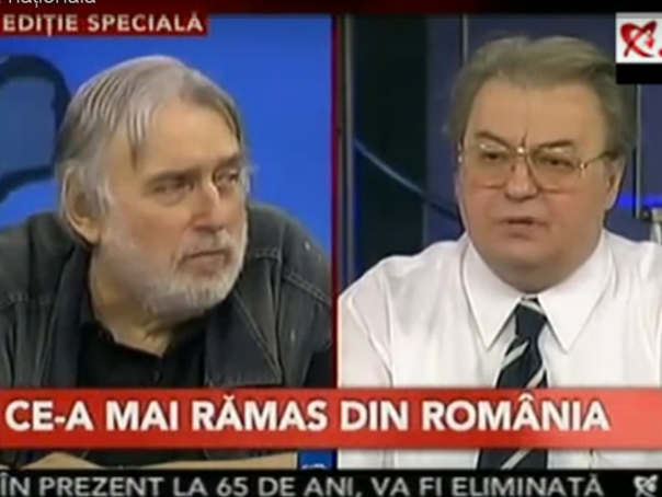 Imaginea articolului CLIP de colecţie: Vadim Tudor şi Adrian Păunescu, discuţie la un talkshow cu puţin timp înainte ca Păunescu să moară: "Sunt invidios pe gloria ta postumă, Adrian" - VIDEO