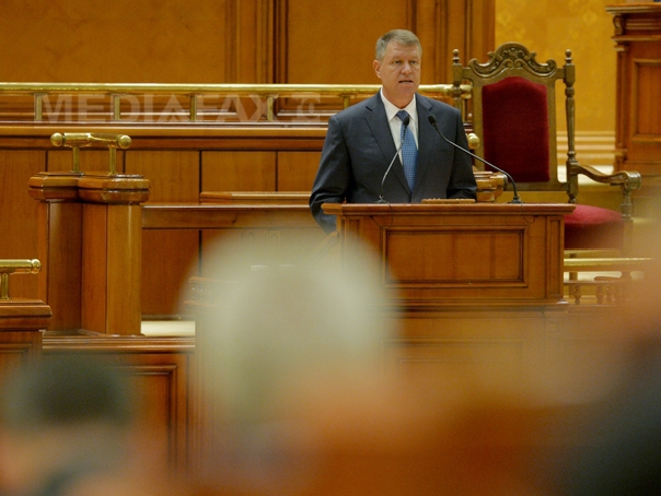 Imaginea articolului Klaus Iohannis, în faţa Parlamentului: Îmi doresc să se spună despre 2015 că a fost anul în care a început schimbarea modului de a se face politică în România şi începutul înnoirii clasei politice 