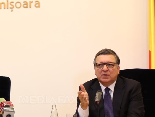 Imaginea articolului Jose Manuel Barroso, la Timişoara: România este pregătită să devină o ţară membră Schengen