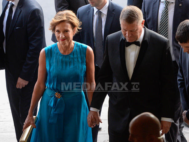Imaginea articolului Preşedintele Klaus Iohannis şi prima doamnă oferă o recepţie la Luxemburg în onoarea ducelui şi ducesei de Luxemburg