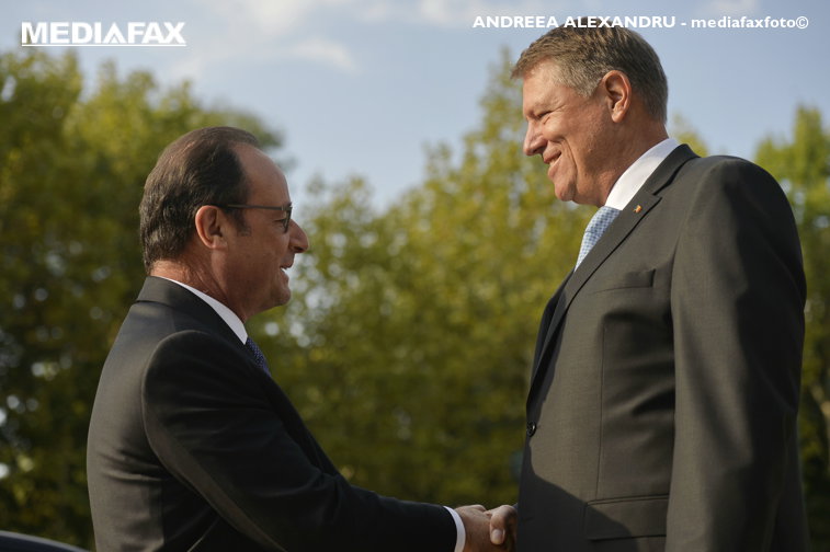 Imaginea articolului Vizita lui François Hollande în România şi primirea la Cotroceni - GALERIE FOTO/VIDEO