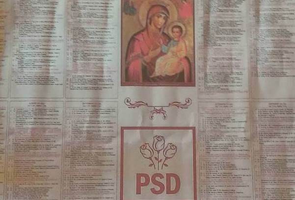 Imaginea articolului PSD şi-a pus sigla în Calendarul Ortodox. Şef campanie Argeş: „E primul an când împărţim şi calendare, Biserica le dă prea târziu”