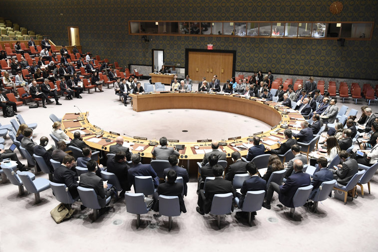 Imaginea articolului MAE: România continuă campania pentru un loc de membru nepermanent în Consiliul de Securitate ONU