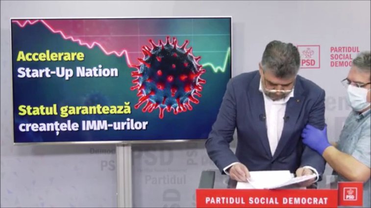 Imaginea articolului Marcel Ciolacu a leşinat în timpul conferinţei în care prezenta programul PSD de relansare a economiei. VIDEO
