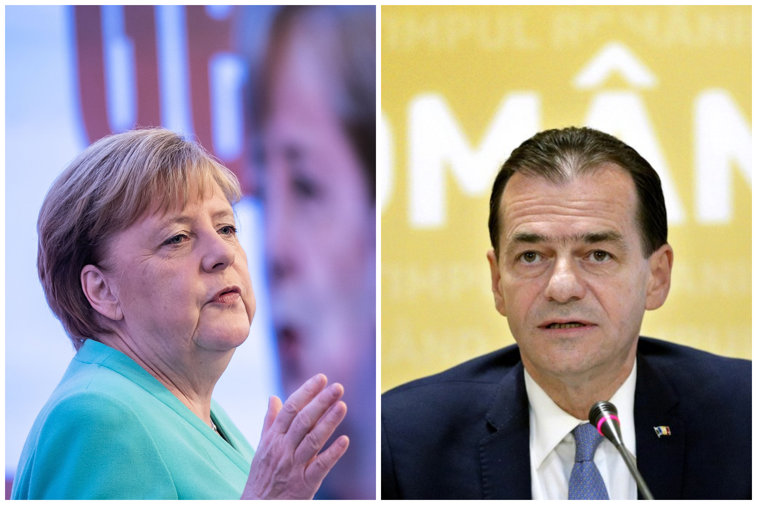 Imaginea articolului Ludovic Orban şi Angela Merkel au dezbătut telefonic subiectul lucrătorilor sezonieri români. Cum a decurs discuţia