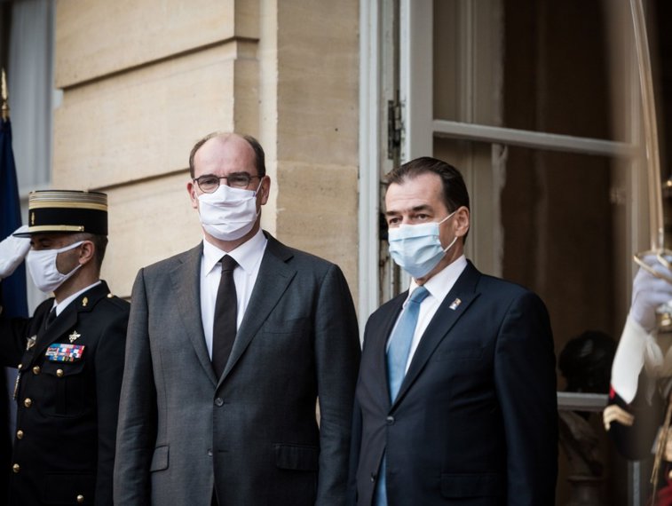 Imaginea articolului Ludovic Orban s-a întâlnit cu omologul său francez, în Paris. Cum au decurs declaraţiile de presă