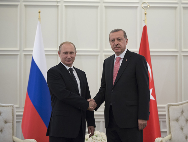 Imaginea articolului Erdogan, întâlnire cu omologul rus Vladimir Putin