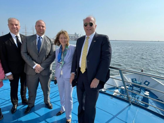 Imaginea articolului Ambasadorul SUA în România a vizitat Portul Constanţa