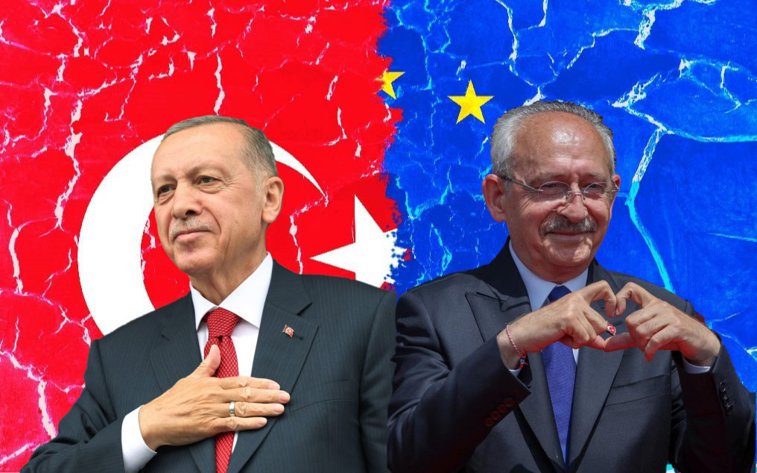Imaginea articolului Alegeri Turcia 2023 - Recep Erdogan vs Kemal Kilicdaroglu / Va fi organizat al doilea tur de scrutin pentru prima dată în istoria ţării