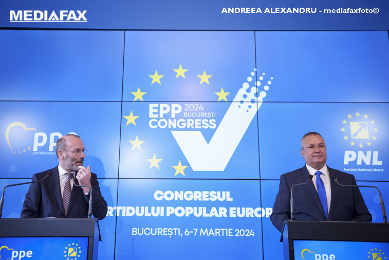 Imaginea articolului Congres al Partidului Popular European la Bucureşti. Ciucă: PNL susţine nominalizarea Ursulei von der Leyen pentru candidatura la un nou mandat