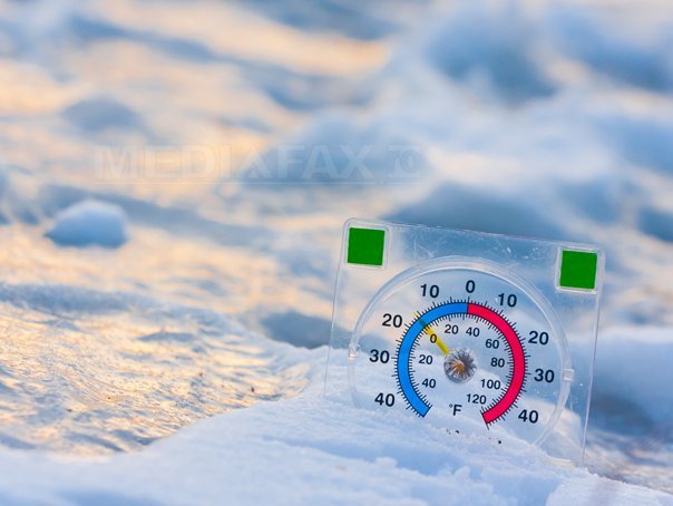 Imaginea articolului Cea mai scăzută temperatură din ţară, minus 28,7 grade Celsius, la Întorsura Buzăului