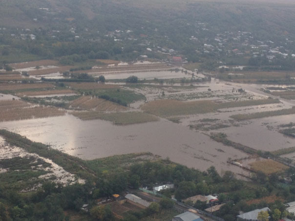 Imaginea articolului Duşa, la Galaţi: Prioritatea în localităţile inundate o reprezintă cazarea persoanelor sinistrate